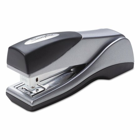 SWINGLINE Stapler, Optima, Compact, Silver S7087816